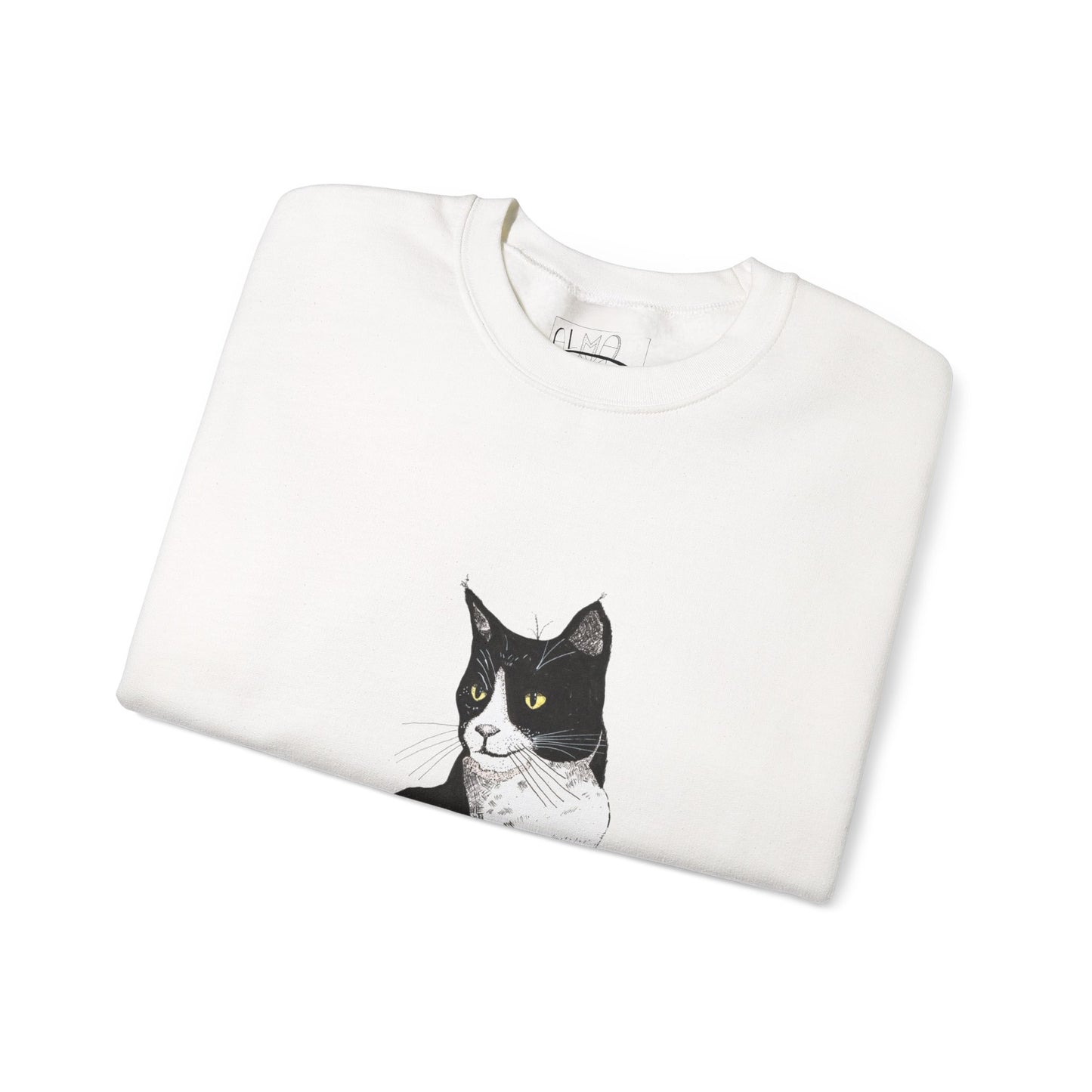 Cat Lover's Crewneck Sweatshirt - Cozy Unisex Design